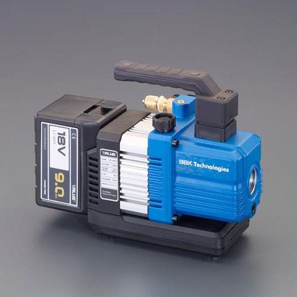エスコ ESCO DC18.0V／9.0Ah 真空ポンプ（充電式） EA112BK-11 WO店