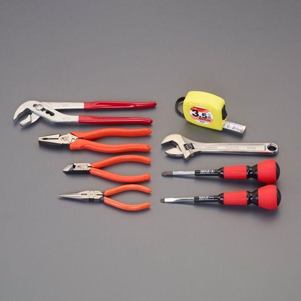 エスコ ESCO [8個組] 設備工事用工具セット EA11B WO店