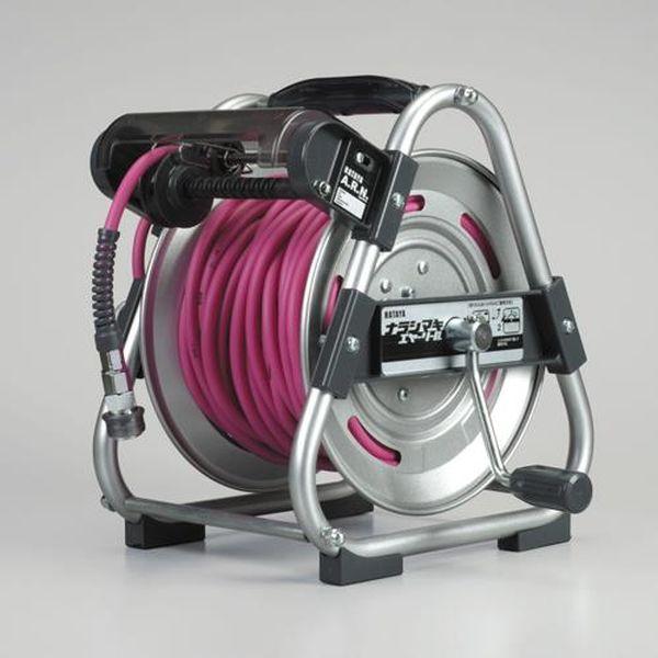 エスコ ESCO 6.5mmx20m エアーホースリール（ウレタン製） EA124BA-1B WO店