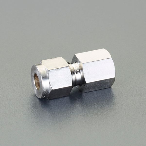 エスコ ESCO 3/8xG3/8 雌ユニオン(ステンレス製) EA425DV-8 WO店