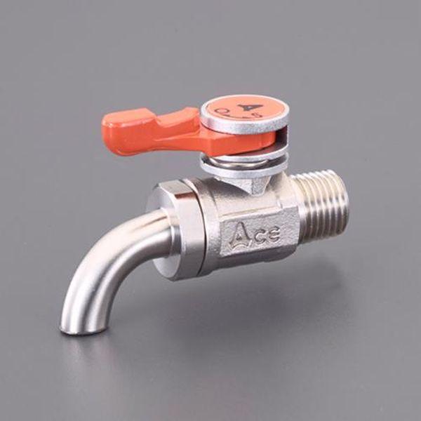 エスコ ESCO R 3／8” カラン（ステンレス製） EA426BL-13 WO店