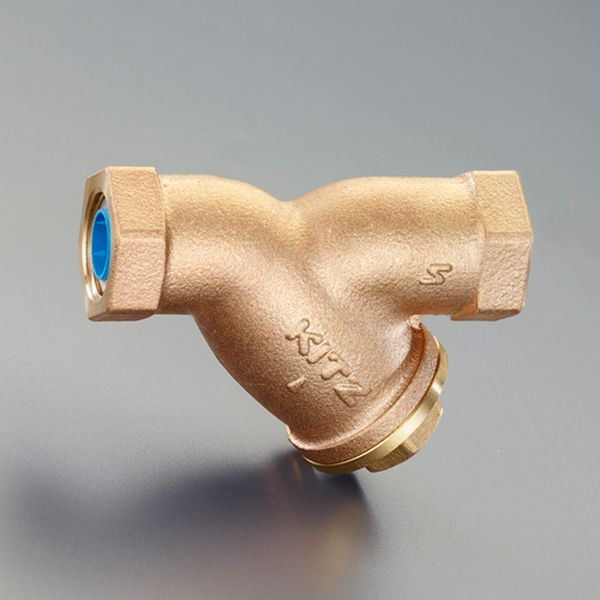 エスコ ESCO Rc 3/4 Y形ストレーナー(水用/青銅製) EA465AR-6 WO店