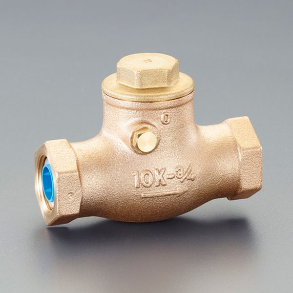 エスコ ESCO Rc1・1/2 スイングチャッキバルブ(給水用/青銅製) EA465BB-14 WO店の通販は 21,820円