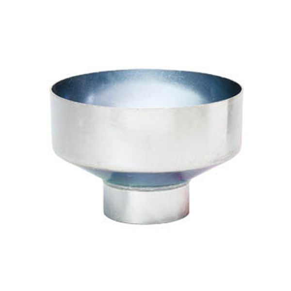 エスコ ESCO 80Ax125mm A型ホッパー(内ねじ/電気亜鉛メッキ) 000012331065 WO店