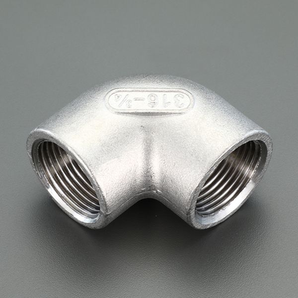 エスコ ESCO Rc2・1/2 エルボ(ステンレス製) EA469AC-325A WO店