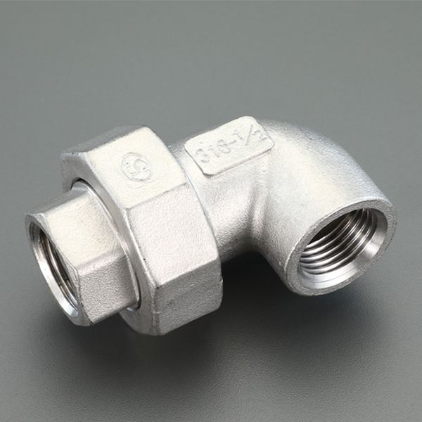 エスコ ESCO Rc 1/2 エルボ(ステンレス製) EA469AV-304 WO店の通販は 5,609円