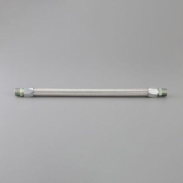エスコ ESCO R  3／8” x600mm フレキチューブ（SUSニップル／カシメ） EA469ES-33 WO店