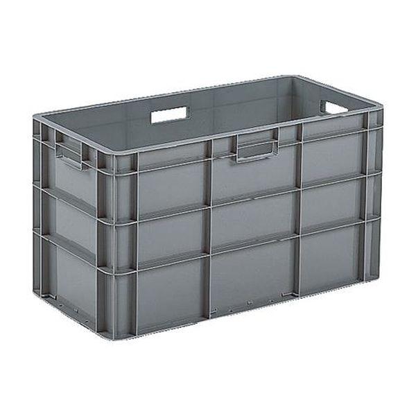 エスコ ESCO 670x335x380mm/68.5L コンテナ (グレー) EA506AF-304 WO店