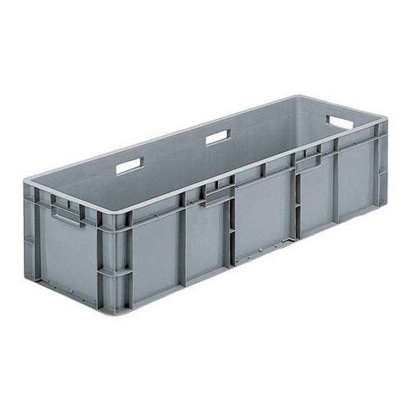 エスコ ESCO 1005x335x241mm/65.4L 軽量コンテナ (ライトグレー) EA506AF-314 WO店