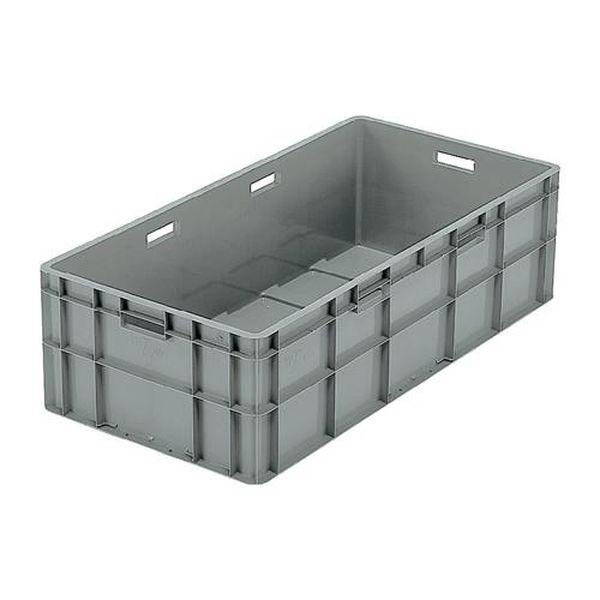 エスコ ESCO 1005x503x288mm/123 L 軽量コンテナ (ライトグレー) EA506AF-317 WO店