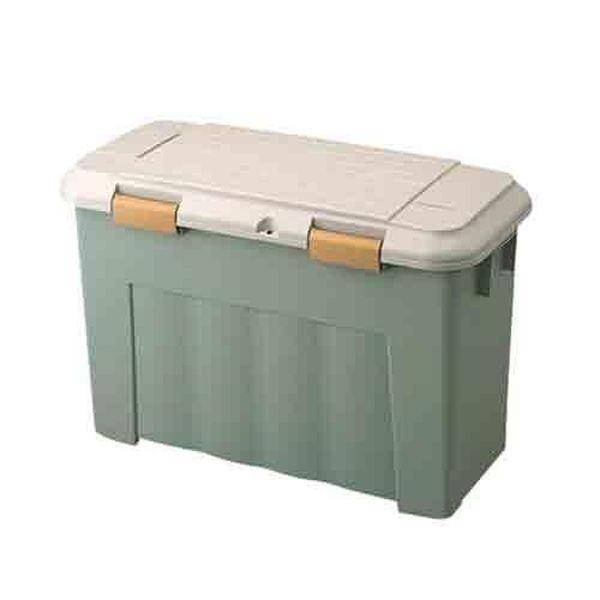 エスコ ESCO 810x370x540mm/107L 収納ケース (キャスター付) EA506MC-3 WO店