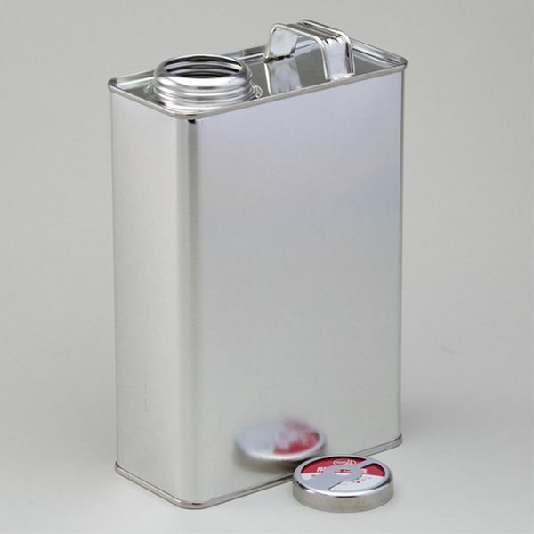 エスコ ESCO 1.0L 取手付角缶(スチール製/10個) 000012331644 WO店