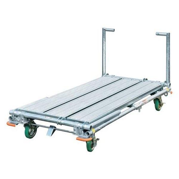エスコ ESCO 900x2080mm／800kg 多目的運搬車 EA520-1 WO店