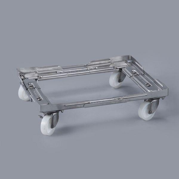 エスコ ESCO 310-410x610-710mm/200kg ドーリー(オールステンレス) 000012331730 WO店の通販は