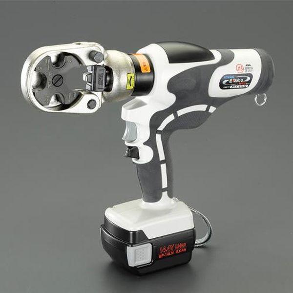 エスコ ESCO 14.0-150mm2 充電式油圧圧着工具 (裸端子用) EA539PA-0A WO店