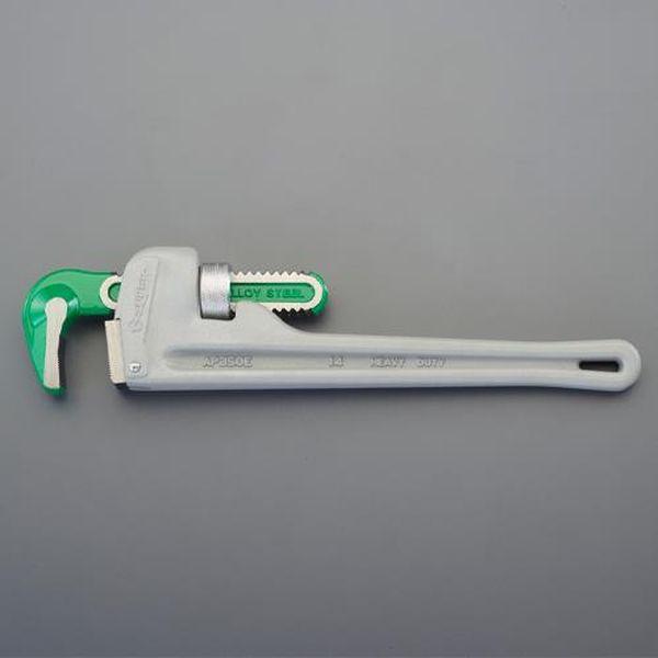 エスコ ESCO 45mm/250mm パイプレンチ (アルミ合金/被覆管用) EA546CB-1 WO店