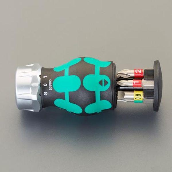 エスコ ESCO ［＋ − Torx］スタビードライバービットセット（ラチェット式） EA550BP-51 WO店の通販は 7,539円