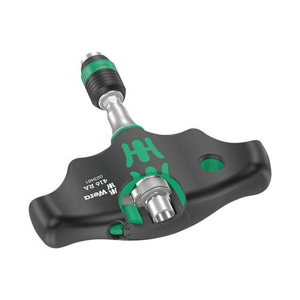 エスコ ESCO 1/4インチHex/89mm ドライバーハンドル (T型/ラチェット) EA560WB-17 WO店