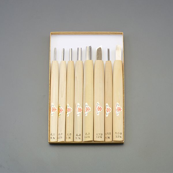 エスコ ESCO 8本組 彫刻刃セット EA588M-2 WO店の通販は