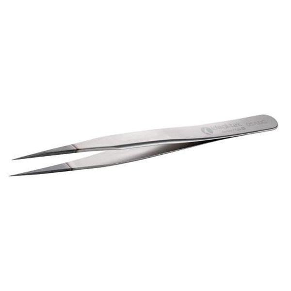 エスコ ESCO 0.2x120mm/0 超精密ピンセット (ESD/ステンレス製) EA595HD-1 WO店