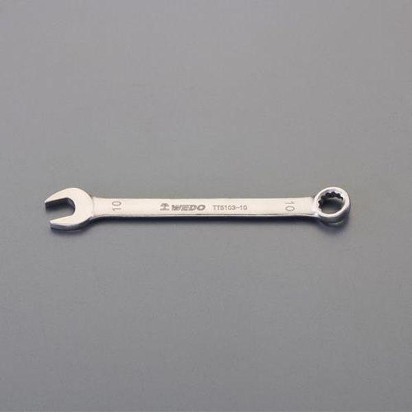 エスコ ESCO 8mm 片目片口スパナ（チタン合金製） EA614BT-8 WO店