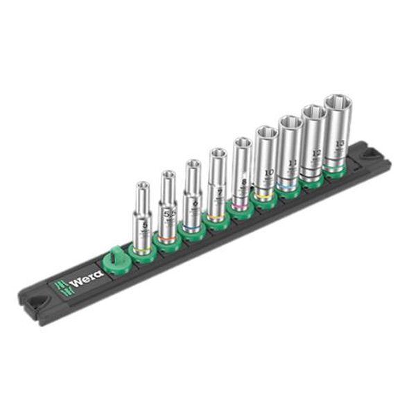 エスコ ESCO 1/4インチDR/9点 ディープソケットセット EA617A-2 WO店