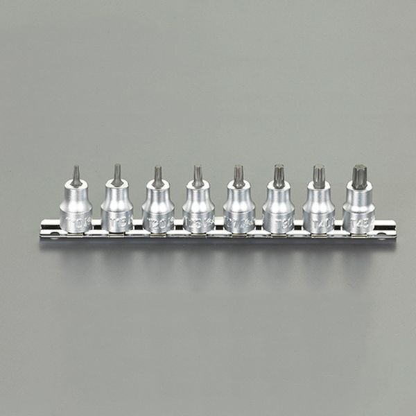 エスコ ESCO 3/8DR [TORX]ビットソケットセット(8個組) EA618BH-1 WO店の通販は