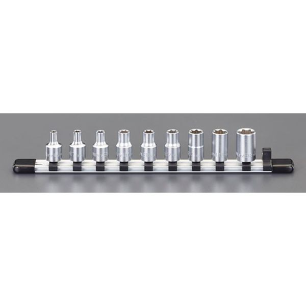 エスコ ESCO 3/8DR/E6-E18 [TORX] ソケットセット(E型) EA618JV-200 WO店
