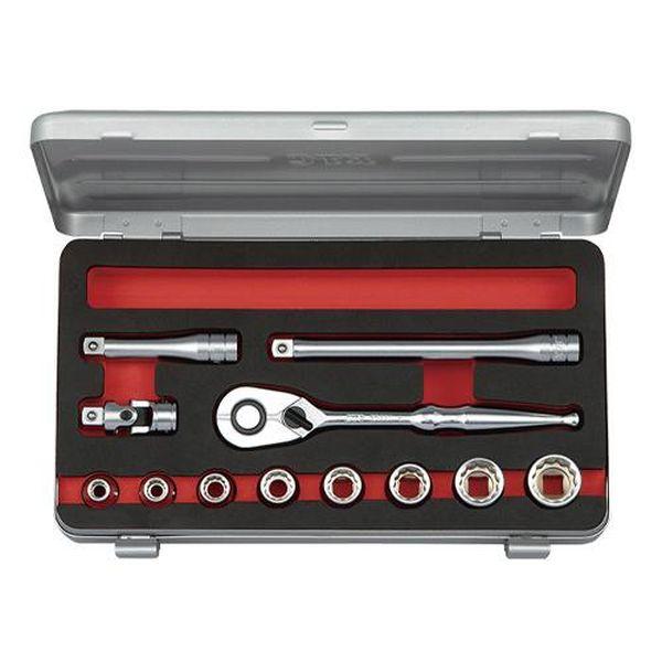 エスコ ESCO 3/8インチDR ソケットレンチセット EA618P-6A WO店
