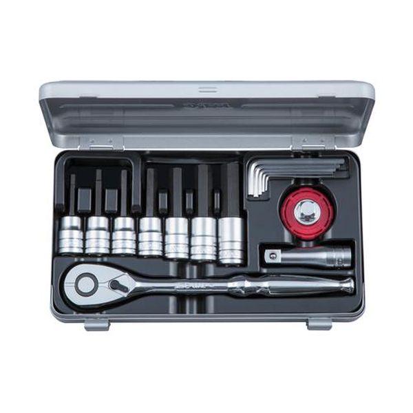 エスコ ESCO 1/2インチDR [HEX] ビットソケットレンチセット EA618R-51 WO店