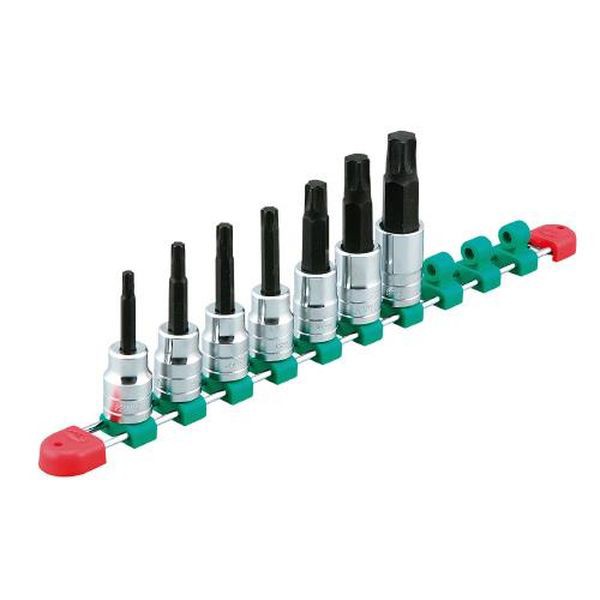 エスコ ESCO 1/2インチDR/T30-T70 [TORX] ビットソケットセット EA618RS-100 WO店の通販は