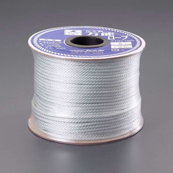 エスコ ESCO 5mmx100m ナイロン縄索(金剛石打) EA628HT-5 WO店