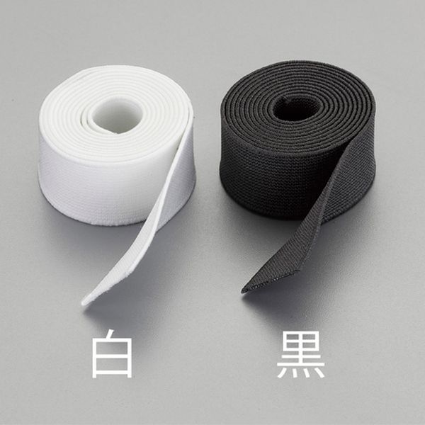 エスコ ESCO 100mmx10m 平織ゴム (黒) EA628PV-333 WO店の通販は 7,870円