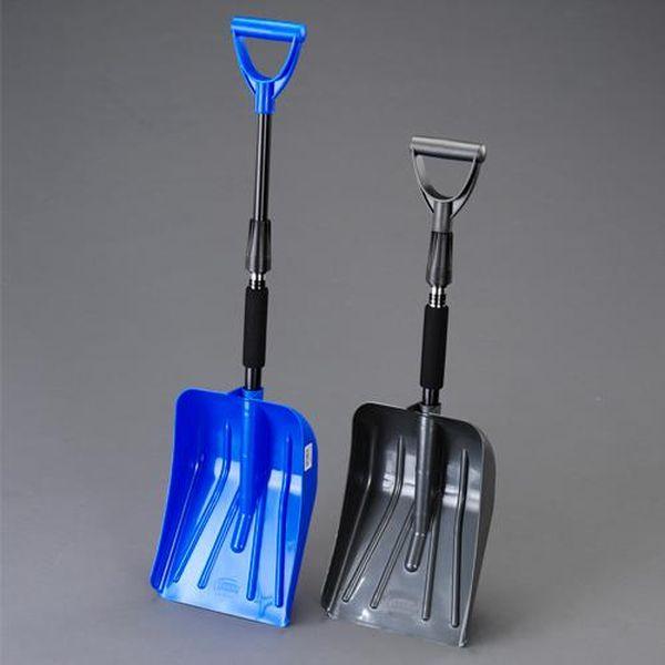エスコ ESCO 241x345x755-920mm ショベル (プラスチック・伸縮/2本) EA650BG-39C WO店
