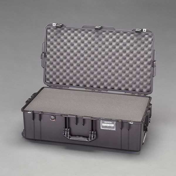 エスコ ESCO 521x287x171mm/内寸 防水ケース(軽量/黒) EA657AR-525 WO