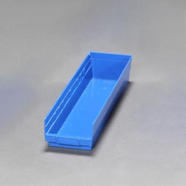 エスコ ESCO 170x600x100mm パーツトレー／ラック棚用（青／8個） EA661ED-4 WO店