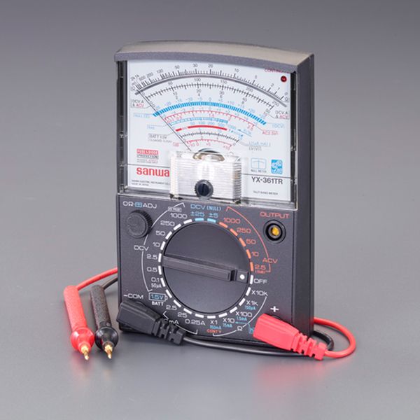 エスコ ESCO アナログマルチテスター(多役立つこと型) EA707G-25 WO店