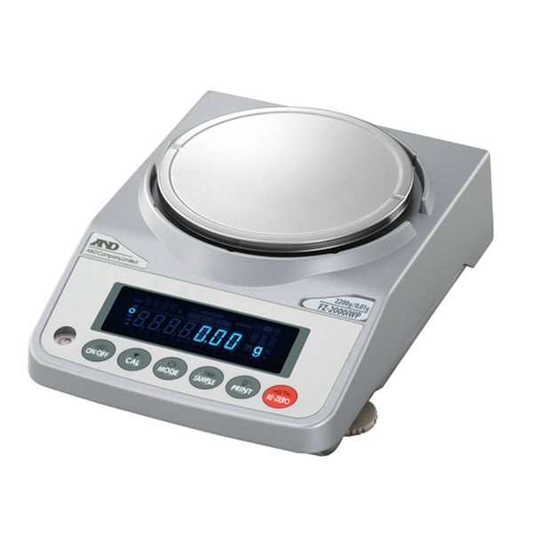 エスコ ESCO 2200g(0.01g) 電子天秤(校正用分銅内蔵型) 000012334446 WO店