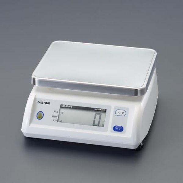 エスコ ESCO 1000g（0.5g） デジタルはかり（ステンレス皿） EA715CB-41 WO店