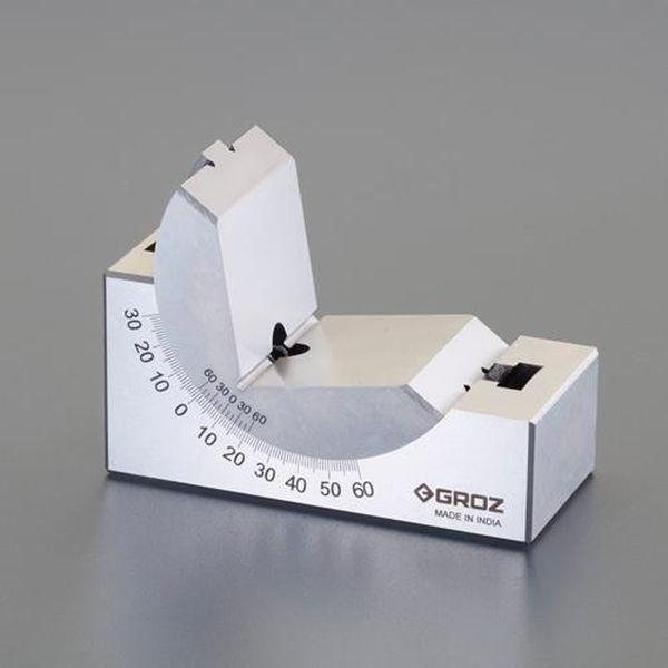 エスコ ESCO 95x 30x 50mm Vブロック(角度調整付) EA719DB-42 WO店
