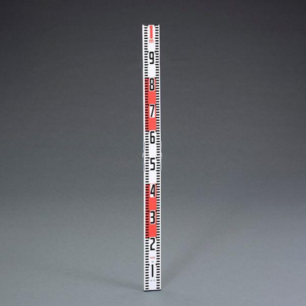 エスコ ESCO 1m( 50cm折) 測量ロッド(アルミ製) EA720ME-56 WO店