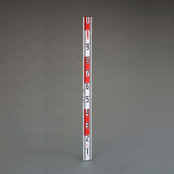 エスコ ESCO 1.1m(50+60cm折) 測量ロッド(アルミ製) 000012334534 WO店