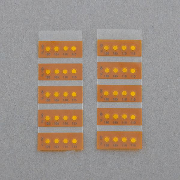 エスコ ESCO 140-170℃ 示温材(真空用サーモラベル/10枚) 000012334641 WO店