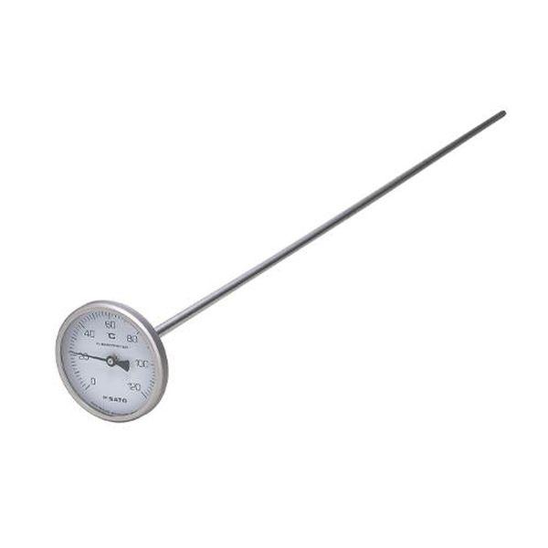 エスコ ESCO 0-120℃/900mm バイメタル温度計 EA727AC-201 WO店