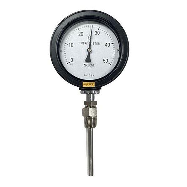 エスコ EA727AA-8 直送 代引不可・他メーカー同梱不可 0~100℃/150mmバイメタル式温度計 EA727AA8 ポイント10倍