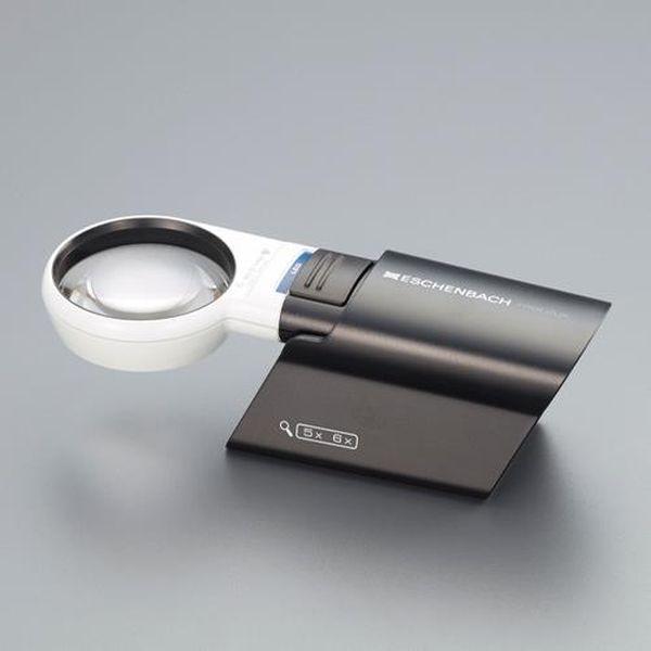 エスコ ESCO x 5.0／φ58mm ルーペ（LEDライト付） EA756C-28 WO店の通販は