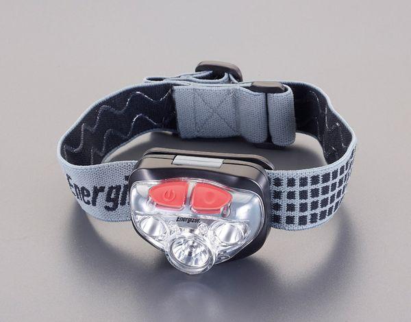 エスコ ESCO [単4x3本] ヘッドライト/LED(赤、白) EA758EA-8E WO店 6,914円