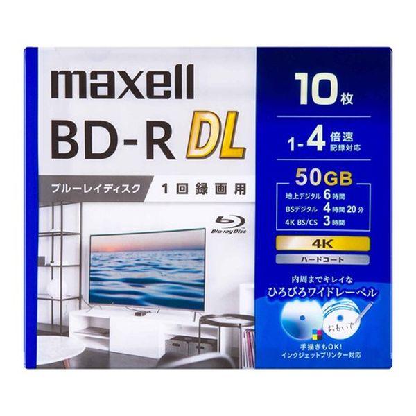 エスコ ESCO 50GB BD-R(ビデオ用4倍速/10枚) EA759GS-166A WO店