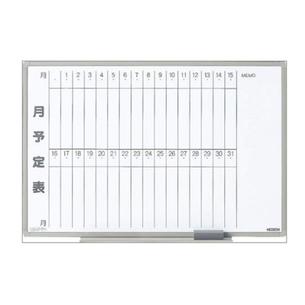 エスコ ESCO 1200x 900mm 予定表ボード 000012335790 WO店
