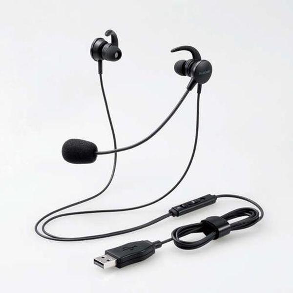 エスコ ESCO 1.8m/USBヘッドセット (耳栓タイプ/両耳) EA763BC-114 WO店の通販は 7,343円